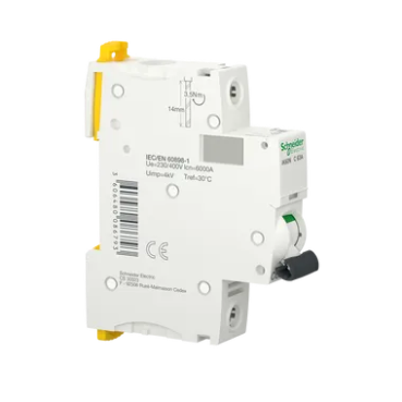 Schneider Electric Minature Circuit Breaker IK60N 1P 63A 6KA