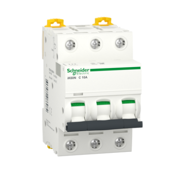Schneider Electric Minature Circuit Breaker IK60N 3P 10A 6KA
