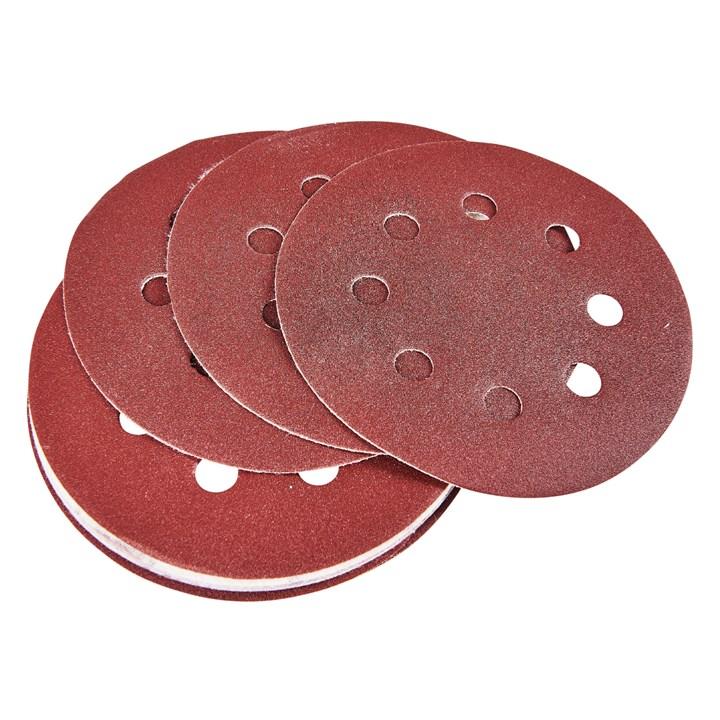Circular Sanding Sheet Set 10Pcs 115mm P240  Amtech