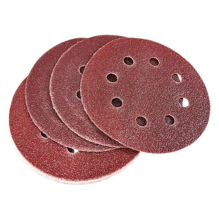 Circular Sanding Sheet Set 10Pcs 115mm P60 Amtech