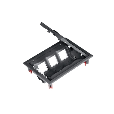 Schneider Electric Floor Box, 6 Module