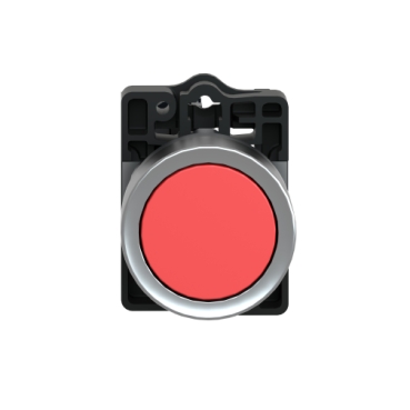 Schneider Electric PB,FLUSH,RED1NC