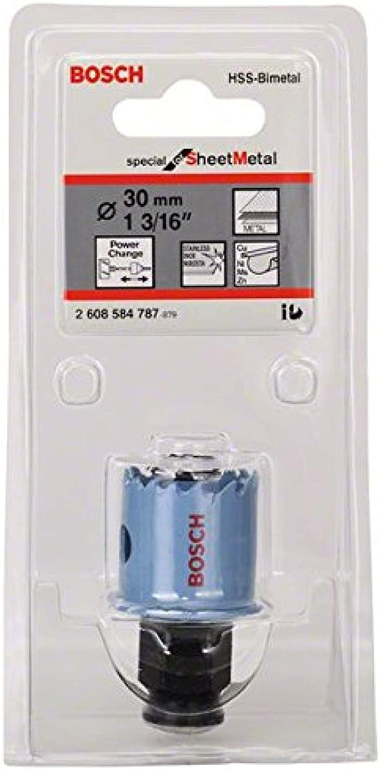 Bosch Hole Saw For Sheet Metal 30mm