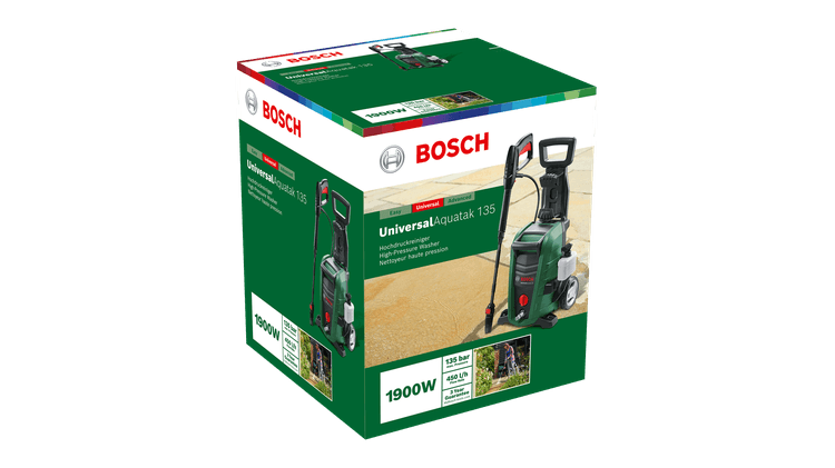 Bosch universalaquatak 135 high pressure deals washer