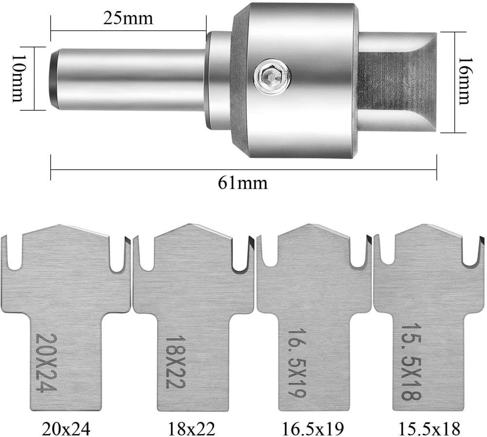 6 Pieces Ring Drill Bit Set