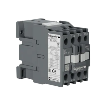 مفتاح التلامس EasyPact TVS ثلاثي الأقطاب (3 NO) - تيار متردد- 3 - <= 440 فولت 25 أمبير - ملف تيار متردد 220 فولت