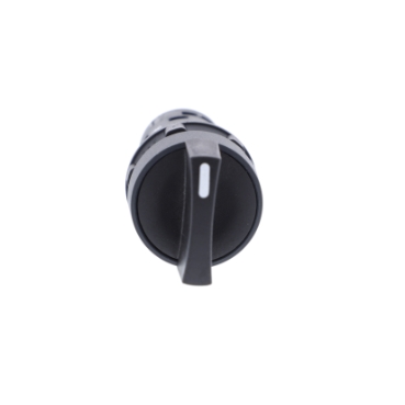 Schneider Electric selector switch,plastic,black,2POS,1NO