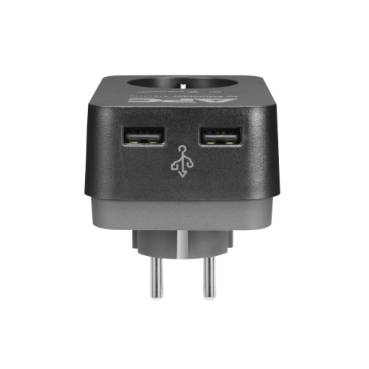 Schneider Electric APC Essential SurgeArrest 1 Outlet Black 230V Germany  Schneider Electric