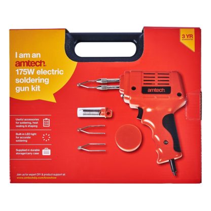 Electric Soldering Gun Kit 175 W Amtech