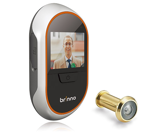 Brinno Digital PeepHole Viewer With Knocking Sensor 87 X 158 X 33 Mm Brinno