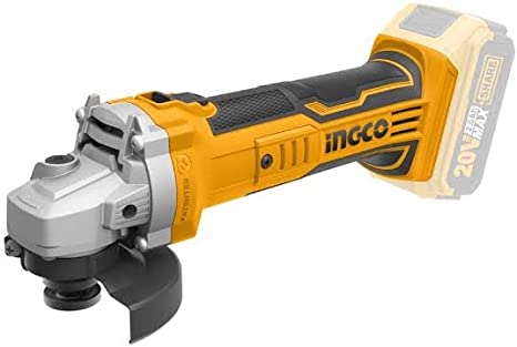 Cordless Angle Grinder 20V Brushless Cut-Off Tool with 1pcs Auxiliary Handle, 115mm ingco