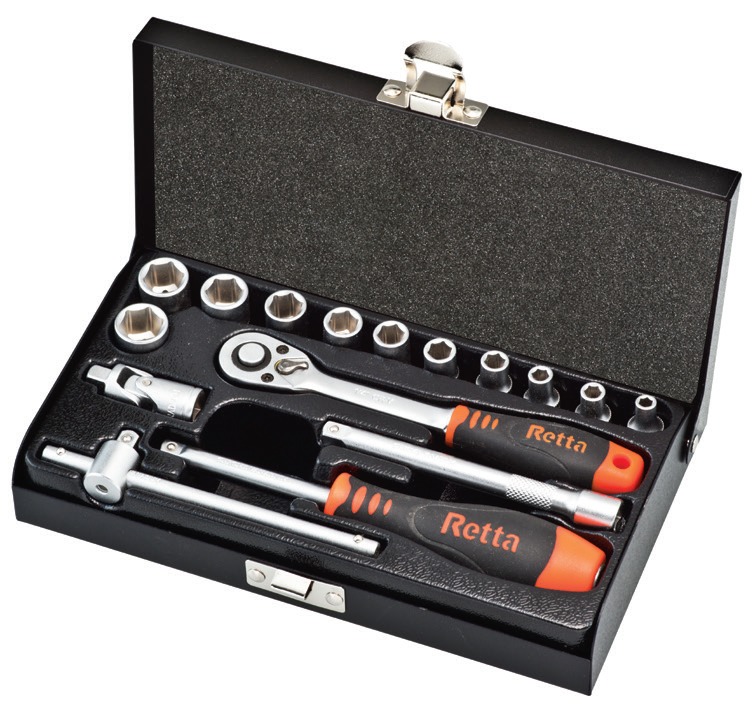 1/4’’ SOCKET SET 6 PT 16pcs