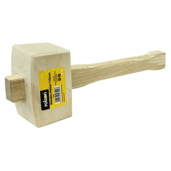 Rolson 115mm Wooden Mallet