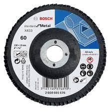 Bosch flap disc standard for metal (4.5") 115mm G120