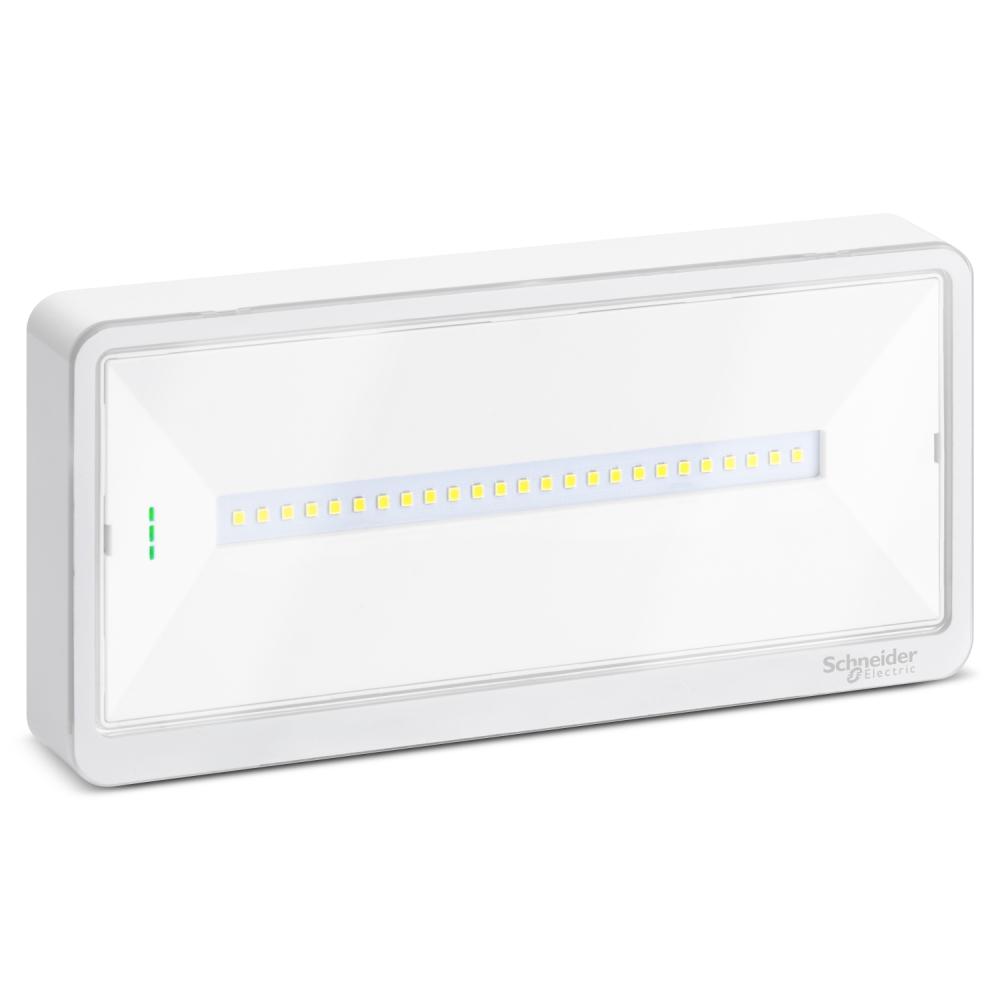 SE Emergency Luminaire, Exiway Light, Selectable Duration, Up To 250 Lm, IP65, LED