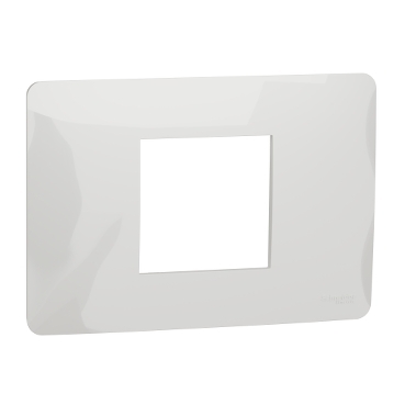 2 modules Unica Studio frame white