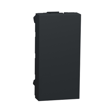 Blind cover 1 module - Black