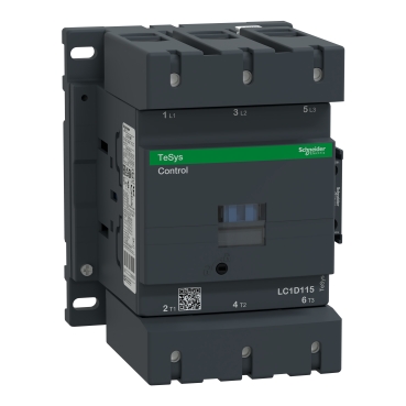 TeSys D Contactor - 3P(3 NO) - AC-3 - <= 440 V 115 A - 220 V AC Coil