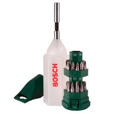 Bosch Mixed Screws Bits 25 PCS