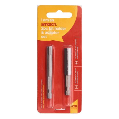 Bit Holder And Adaptor Set 2pc Amtech