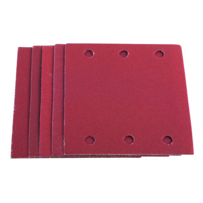 40pcs Mixed Grit Square Sanding Sheet Set (110 X 100mm)
