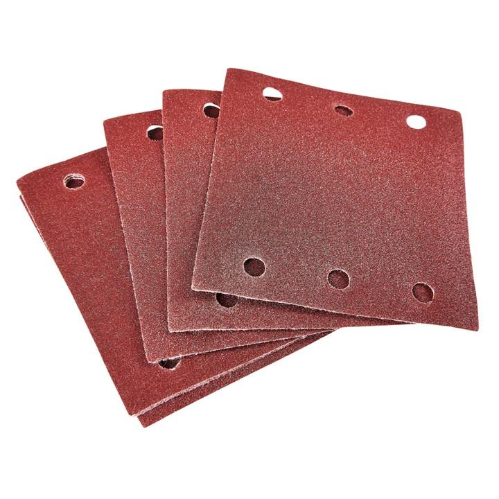 Square Sanding Sheet Set 10Pcs P120 (110 X 100mm) Amtech