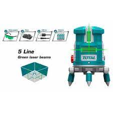 TOTAL SELF-LEVELING LINE LASER GREEN LASER  5 LINES