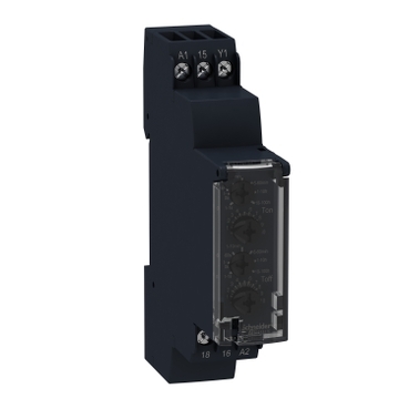 Asymmetrical Flashing Relay - 0.1..1 S - 24..240 V AC - Solid State Output