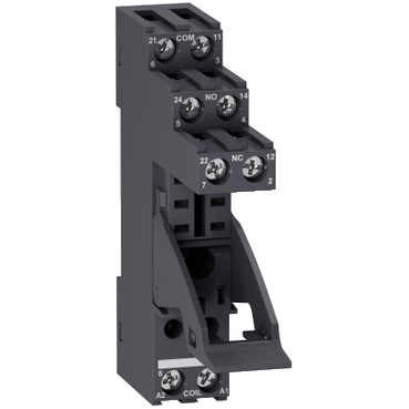 Socket, Separate Contact, 5 A, Relay Type RXG2, Screw Connector, 250 V AC