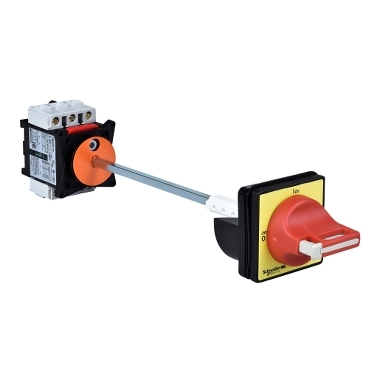TeSys Vario - Emergency Stop Switch Disconnector - 40 A - Back Of Enclosure