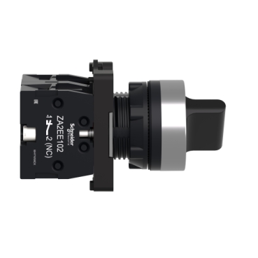 Selector Switch - Ø22 - Standard Handle - 2 Positions - 1NO+1NC