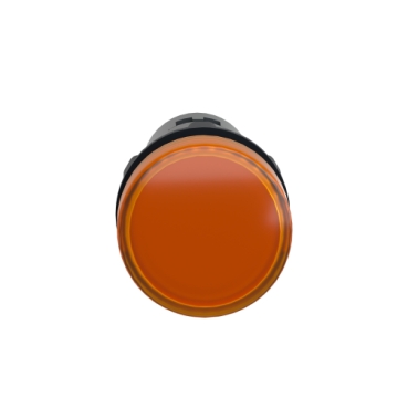 Monolithic Pilot Light, Easy Harmony XA2, Plastic, Amber, 22mm, Integral LED, 220V DC