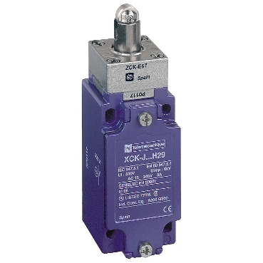 Limit Switch XCKJ - Steel Roller Plunger Reinforced - 1NC+1NO - Snap - Pg13