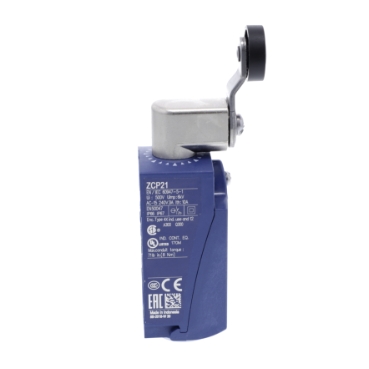 Limit Switch XCKP - Thermoplastic Roller Lever - 1NC+1NO - Snap - Pg11