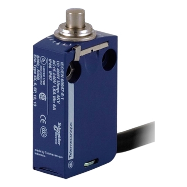 Limit Switch XCMD - Metal End Plunger - 1NC+1NO - Snap - 1 M