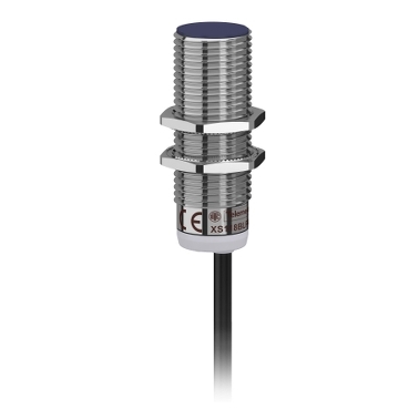 Inductive Sensor XS1 M18, L53mm, Brass, Sn8mm, 12..24VDC, Cable 2m