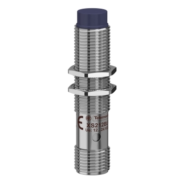 Inductive Sensor XS2 M12 - L55mm - Brass - Sn4mm - 12..24VDC - M12