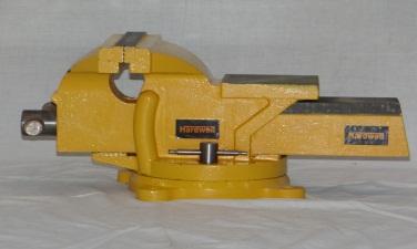 Iron Vise, 4" Steel Jaw, 5 Lb Moving Hardwell