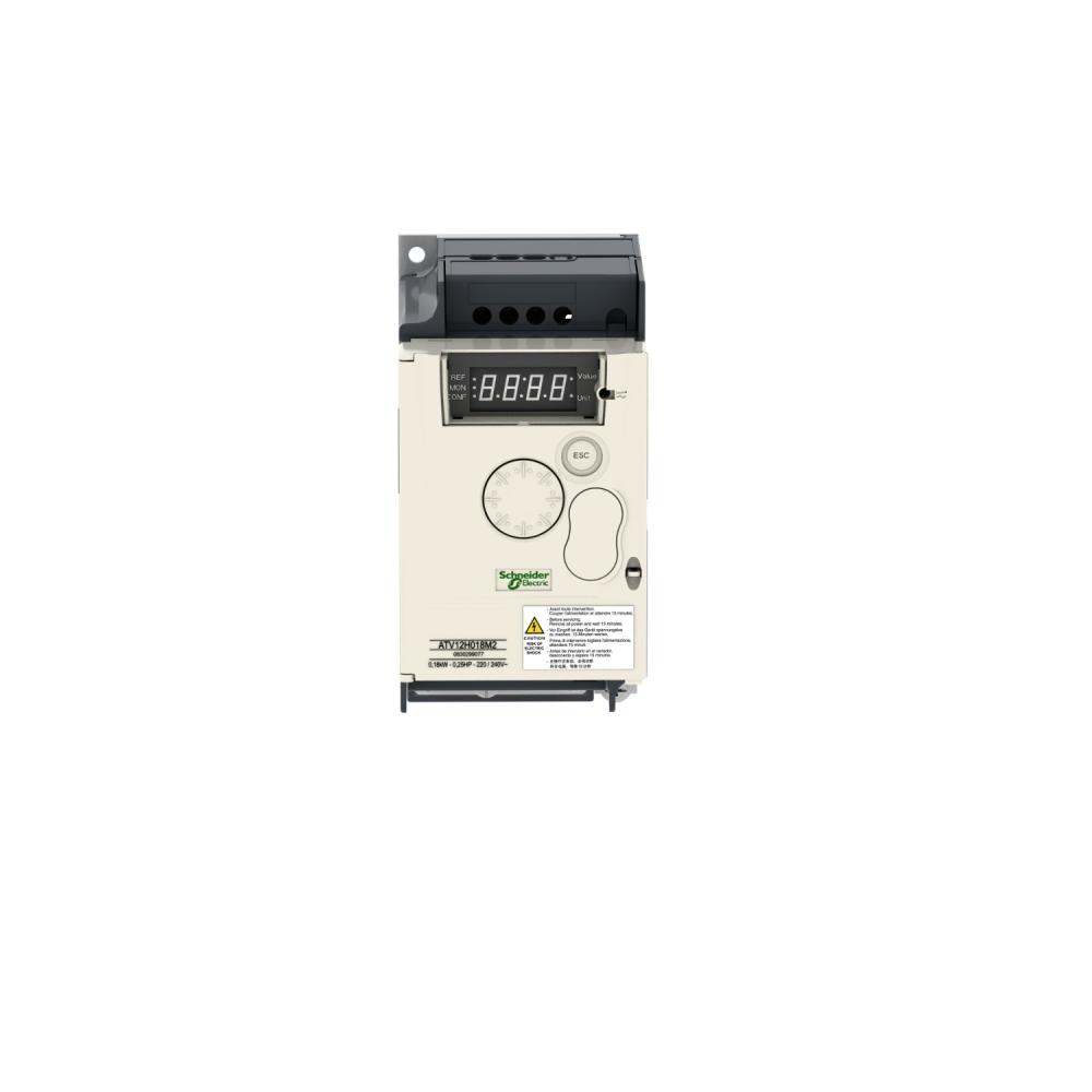 Variable Speed Drive ATV12 - 0.37kW - 0.55hp - 200..240V - 1ph - With Heat Sink