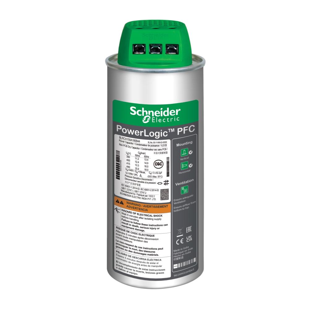 Heavy Duty PowerLogic PFC Capacitor, 25/30 Kvar - 690 V - 50/60Hz