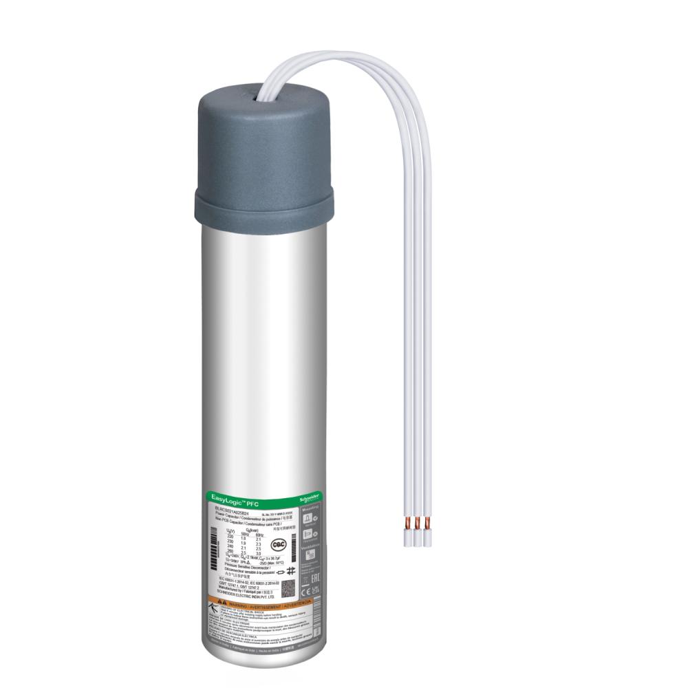 EasyCan Capacitor - 7.5/9 Kvar - 400 V - 50/60HzEasyCan Capacitor - 7.5/9 Kvar - 400 V - 50/60Hz