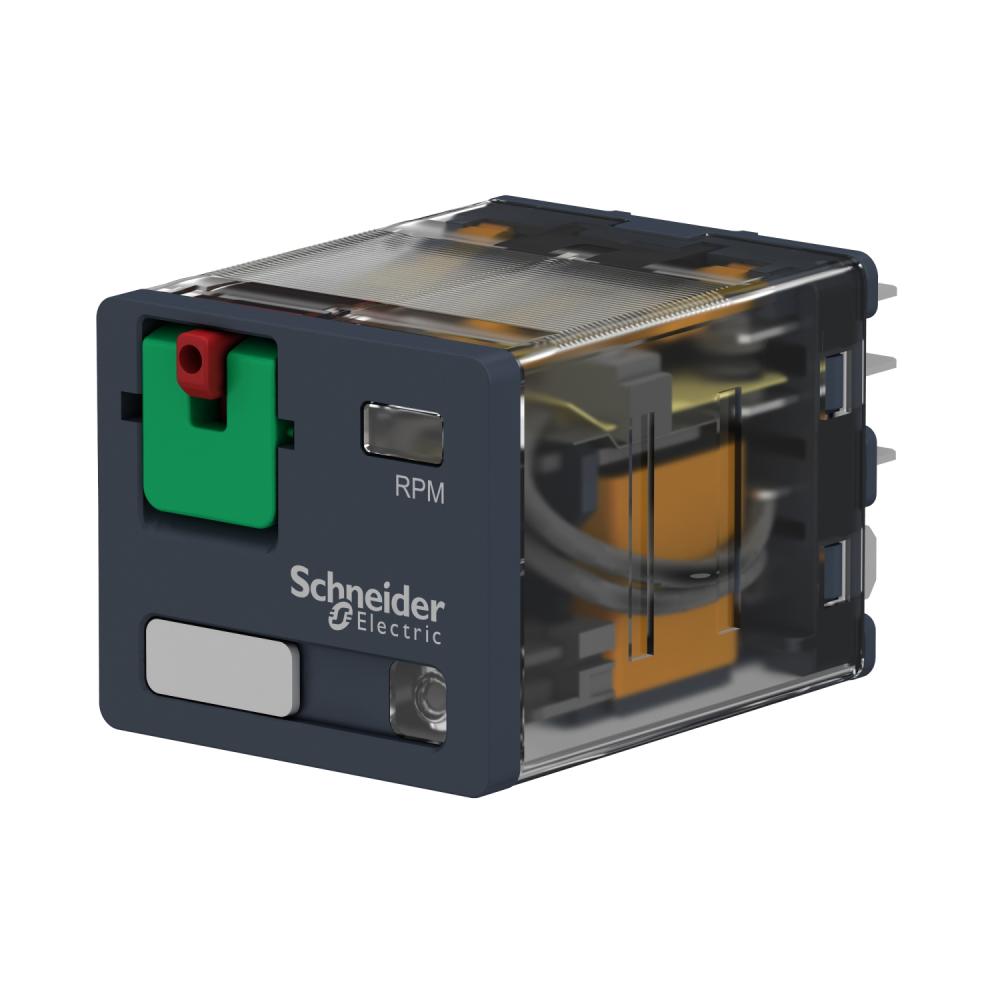 Power Plug-in Relay, 15 A, 3 CO, With LED, 230 V AC