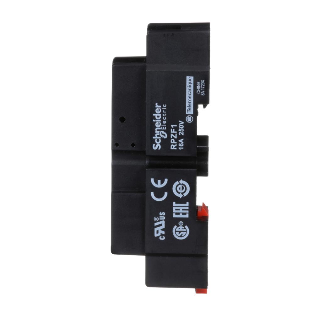 Socket, Mixed Contact, 16 A, Relay Type RPM1, Screw Clamp Terminals, 250 V AC