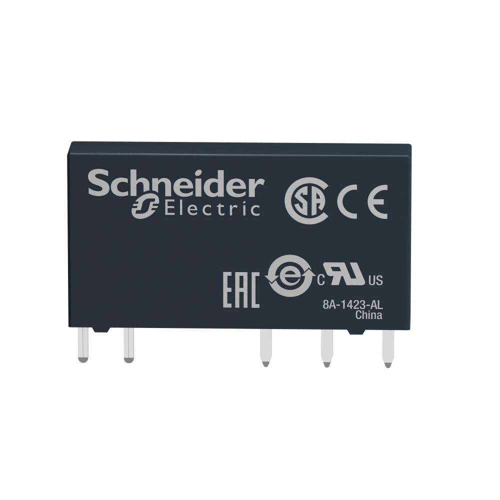 Slim Interface Plug-in Relay, 6 A, 1 CO, Standard, 24 V DC