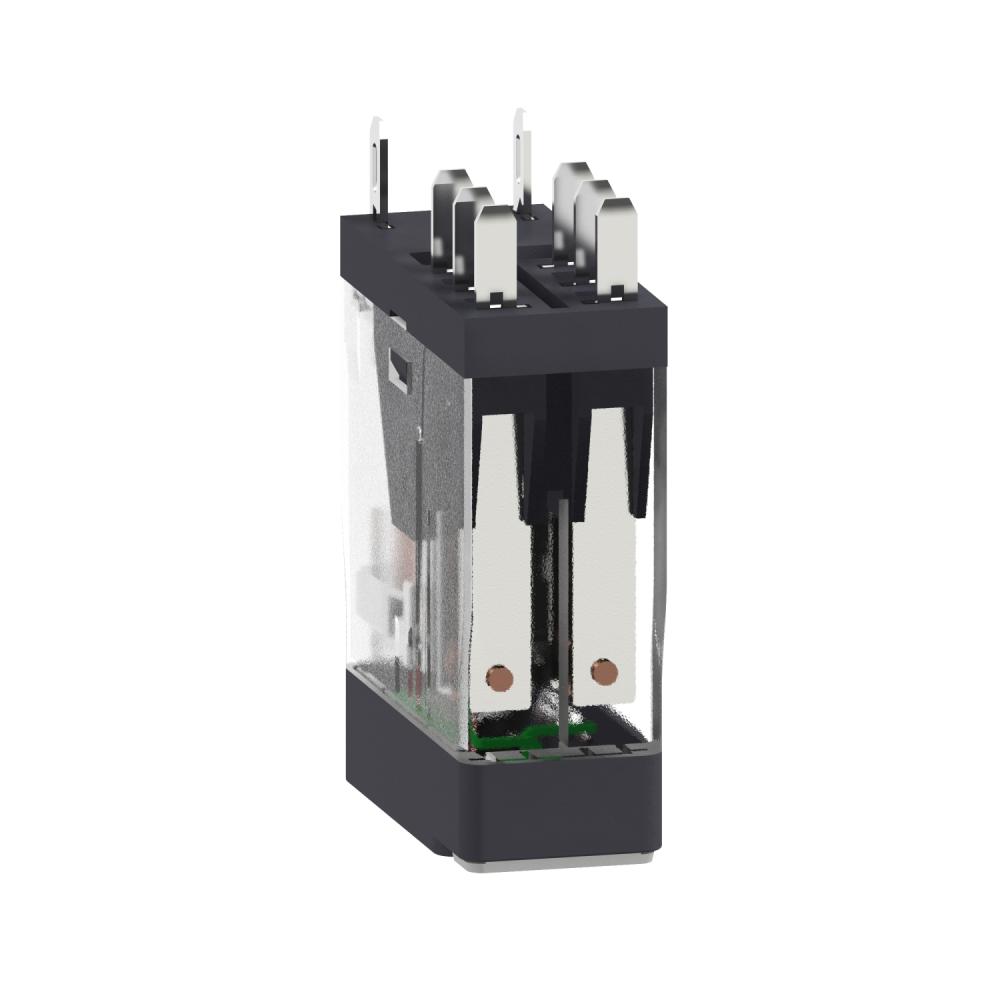 Interface Plug-in Relay, 5 A, 2 CO, Lockable Test Button, LED, 230 V AC