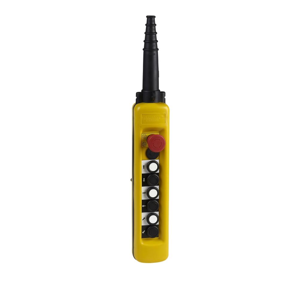 Pendant Control Station XAC-A - 5 Pushbuttons 1 Emergency Stop
