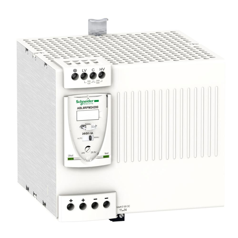 Regulated Switch Power Supply, 1 Or 2-phase, 100..240V, 24V, 20 A