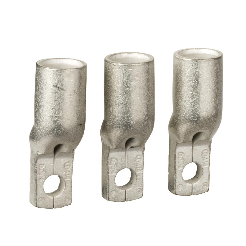 Crimp Lugs For Copper Cable, ComPact NSXm, 95 Mm² Rigid Cable, 70 Mm² Flexible Cable, Set Of 3 Parts