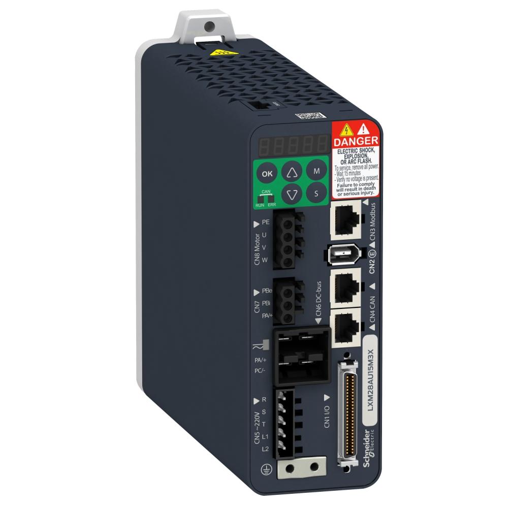 Motion Servo Drive, Lexium 28, Single And Three Phase 200...230 V, 1.5 KW