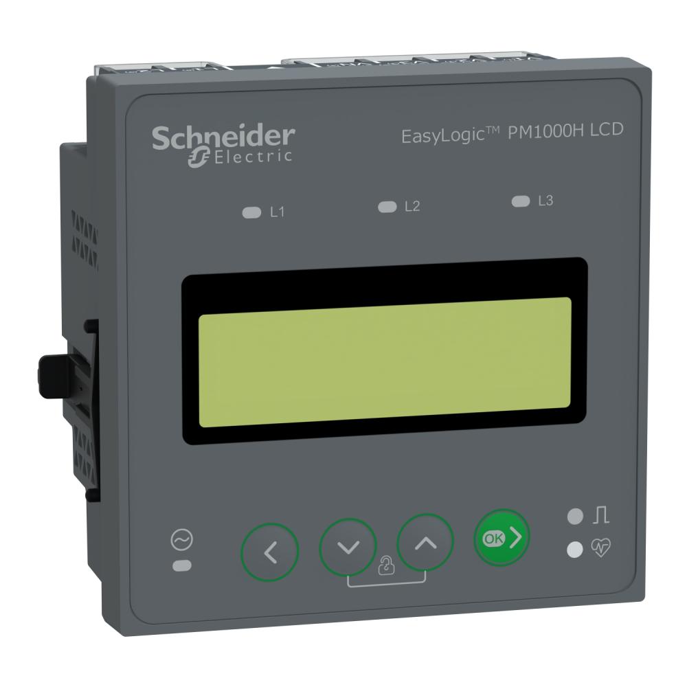 Panel Mount Meter EasyLogic PM1225H, Class 1, RS485, LCD